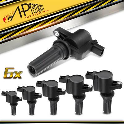 6x Zündspule Zündmodul für Jaguar S-Type X200 00-02 Lincoln LS 00-05 3.0L Benzin