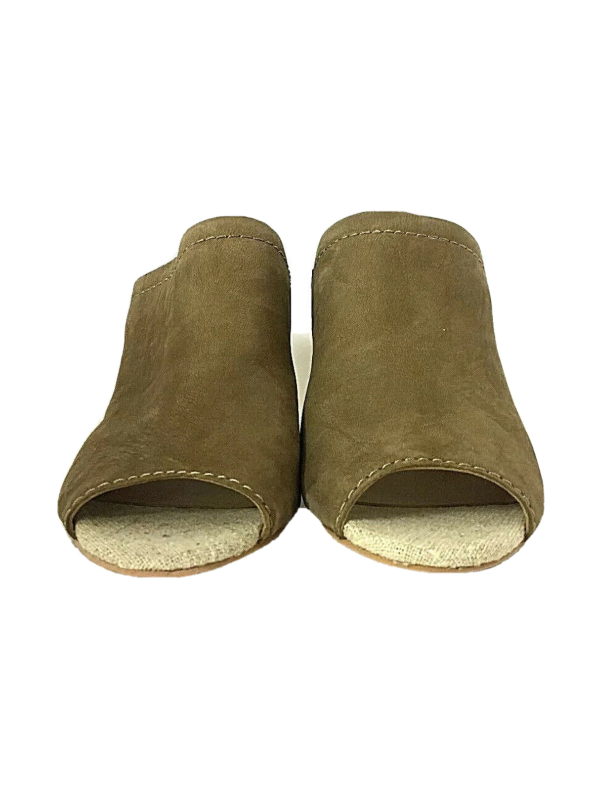 DOLCE VITA Женские зеленые кожаные туфли без шнуровки Tegan на каблуке 8,5 м