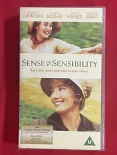 Sense and Sensibility VHS Video Tape, Emma Thompson 1995, Cert U Movie