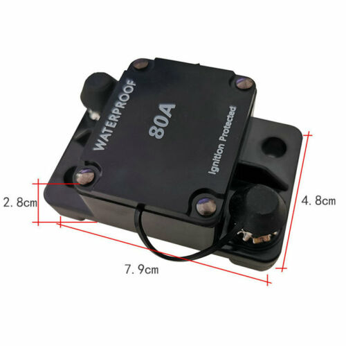 Disyuntor 50A-300A DC 48V Fusible Hi AMP Automático Restablecimiento Automático IP67 Impermeable - Imagen 7 de 15