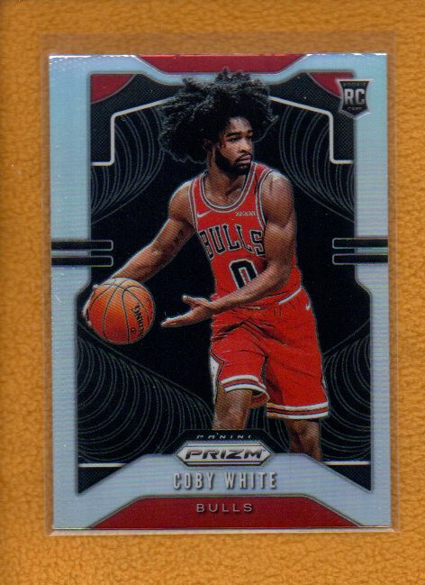 Coby White 2019-20 Panini Prizm Rookie Prizms Silver RC #253