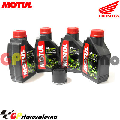 Kit Tagliando 4 LT Di Motul 5100 10w30 E Filtro Hiflo HF 204 Per Moto Honda Kawasaki MV Augusta Triumph Suzuki Yamaha - Kit Tagliando - Foto 7