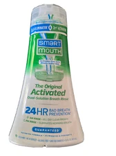 SmartMouth The Original Activated Dual-Solution Mouthwash Fresh Mint 16 oz New