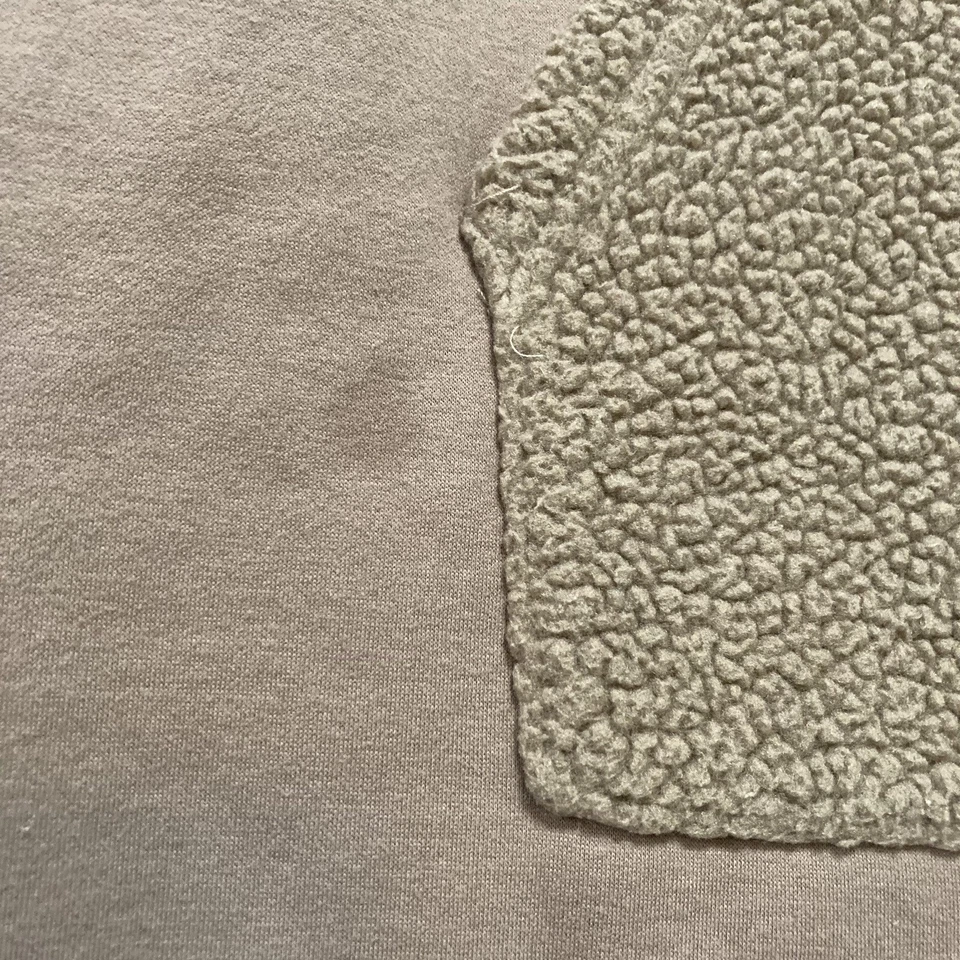 Nap Dress Womens Medium Oversized Fleece Knit Brown Taupe Cozy Loungewear Midi - Image 2 of 4