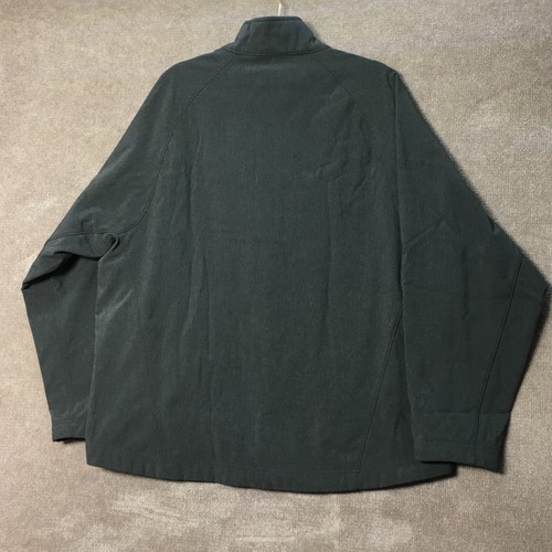 Edwards Soft Shell Jacket Mens Extra Large Grey Water Repellent Fleece Lined Zip - Picture 8 of 19