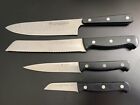 Lot (4) J.A. Henckels German Stainless Knives Fine Edge Pro 2 Utility 2 Carving