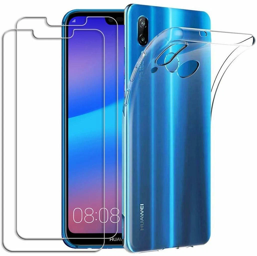 Cover per Huawei P Smart 2019, ultra sottile, motivo: balena in spiaggia