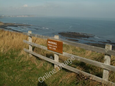 Photo 6x4 Watch your step Gristhorpe A sign on the Cleveland Way Gristhor c2010