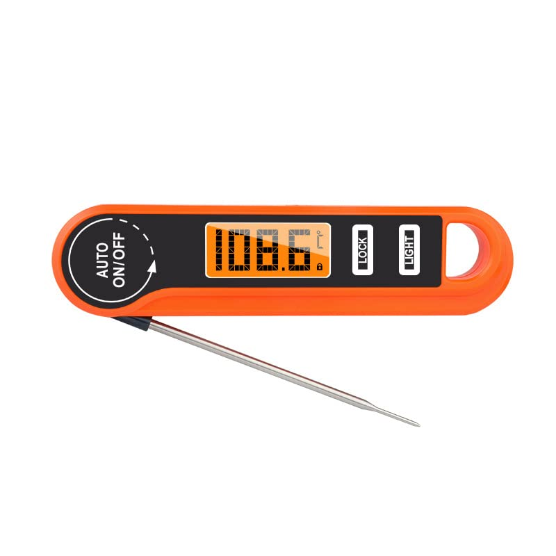 Instant Read Digital Meat Thermometer Perfect for Home Chefs BBQ Enthusiasts