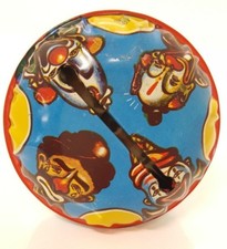 Creepy Sad Clown Tin Noise Maker US Metal Toy Clicker Halloween It Derry Circus