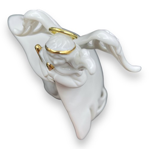 Kim Lawrence Spirituelle Inspiration Guardian Angel Figurine Enesco 2001 10.5” - Picture 13 of 16