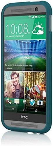Incipio NGP Case for HTC One (M8) - Translucent Turquoise - Picture 3 of 9