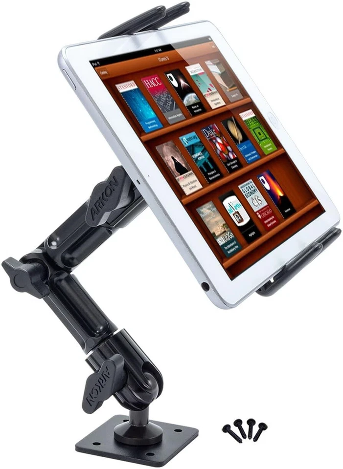  Heavy Duty Midsize Tablet Drill Base Mount for Galaxy Tab 4 3 7.0 8.0 Tab S  - Image 3 of 4