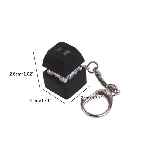 RGB LED Switch Tester Keychain Keyboard Keycap Testing Tool Stress Relief Toy - Picture 8 of 8