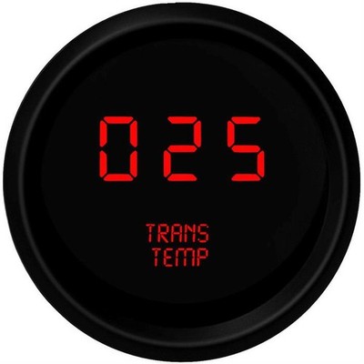 Intellitronix M9107R Digital Trans Temp Gauge, Red
