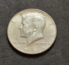 1968‑D Kennedy Half Dollar • 40% Silver • Circulated Example • X41