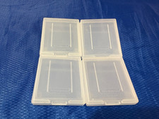 Lot of 4 Nintendo Gameboy OEM Original Game Storage Cartridge Cases Dust Covers