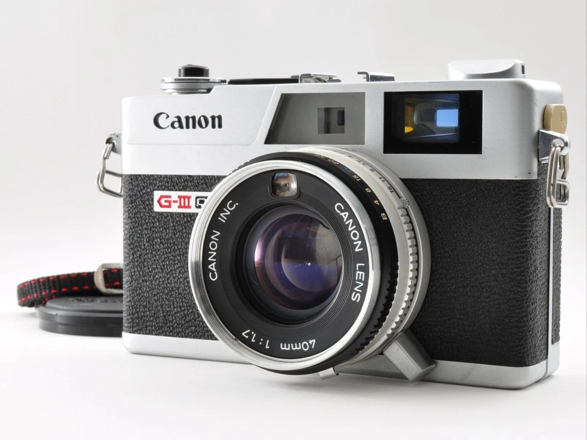 Canon Canonet QL17 GIII Film Cameras for sale - eBay
