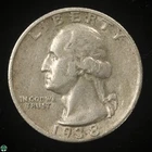 1938-S Washington Quarter - Extra Fine Details