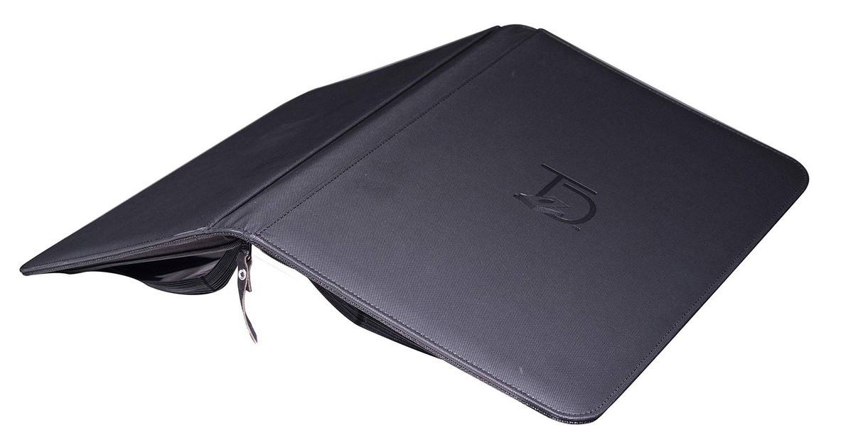 500 Card Ringless Zip Binder - 9-Pocket Pages Side Load Sleeve TCG Storage  Po