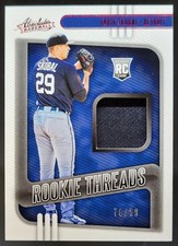 2021 Panini Absolute Tarik Skubal Rookie Threads Red /99 RC Tigers PG