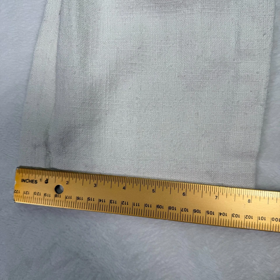 Vintage Calvin Klein Classifications Silk Pants Women’s 8 Ivory Pleated - Image 4 of 4