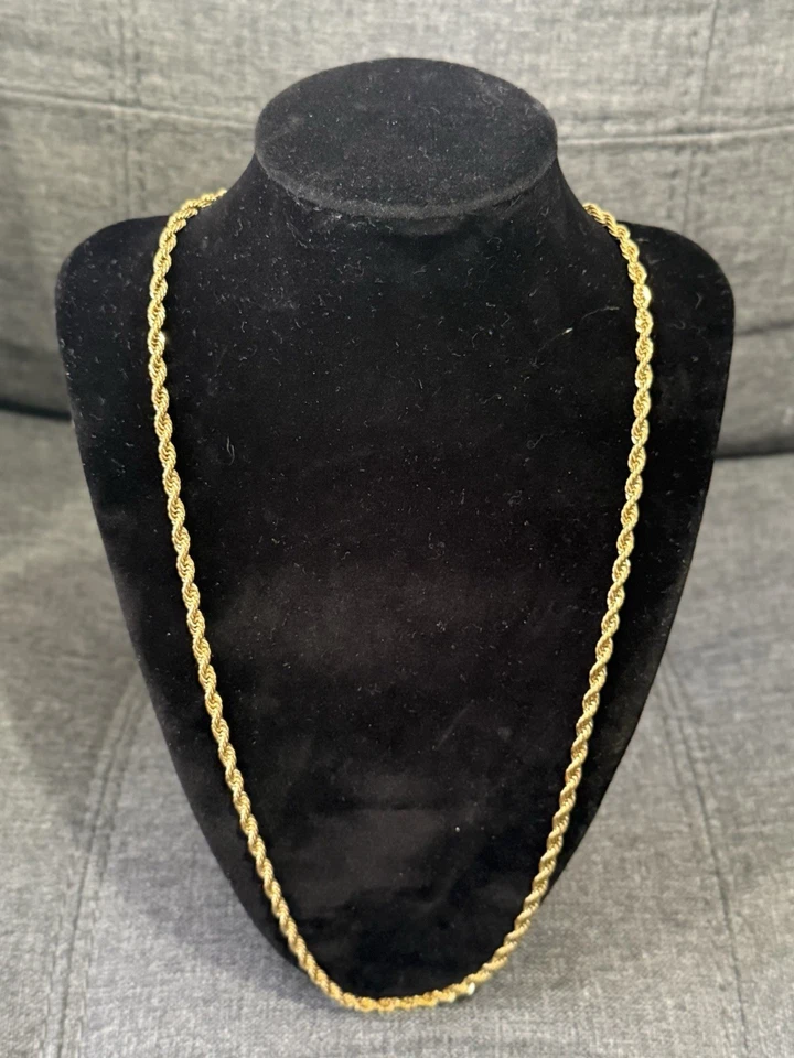 JUEGO DE CADENAS UNIDAS DE ORO 18K - CADENA TENIS, CUERDA DE ORO, CADENA DE ESLABONES MIAMI/CUBANOS Foto 4 de 4