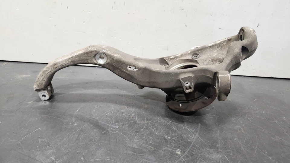 ✅ 14-18 OEM BMW F15 F16 X5 X6 buje de pasajero delantero eje nudillo cojinete de rueda Foto 3 de 4