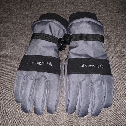 Carhartt Men's Insulated Work/winter  Gloves In Gray And Black Size XL