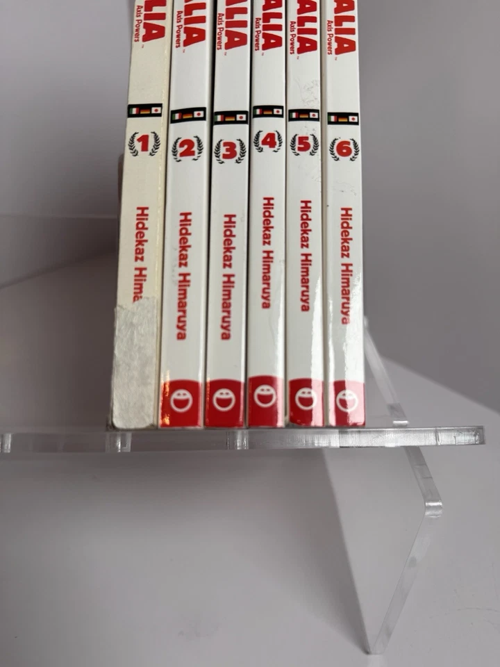 Hetalia Axis Powers Manga Vol. 1-6 English [Complete Set by  Tokyopop] - Image 4 of 4