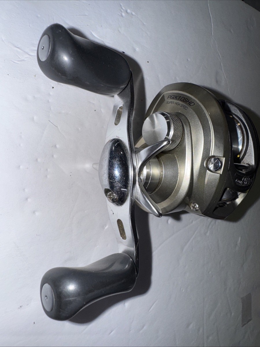 Bass Pro Shop pro qualifier bait caster reel model PQX10SHD 7.1:1
