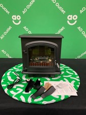 BeModern Colman Log Effect Freestanding Electric Fire - Black - 19356 #LA55873