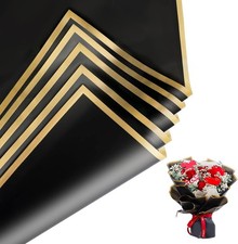 20 Sheets Floral Wrapping Paper Waterproof Bouquet Flower Gift Wrap 22.8x22.8