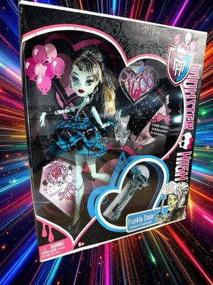 Mattel Monster High 2011 Sweet 1600 Frankie Stein Fashion Doll NIB