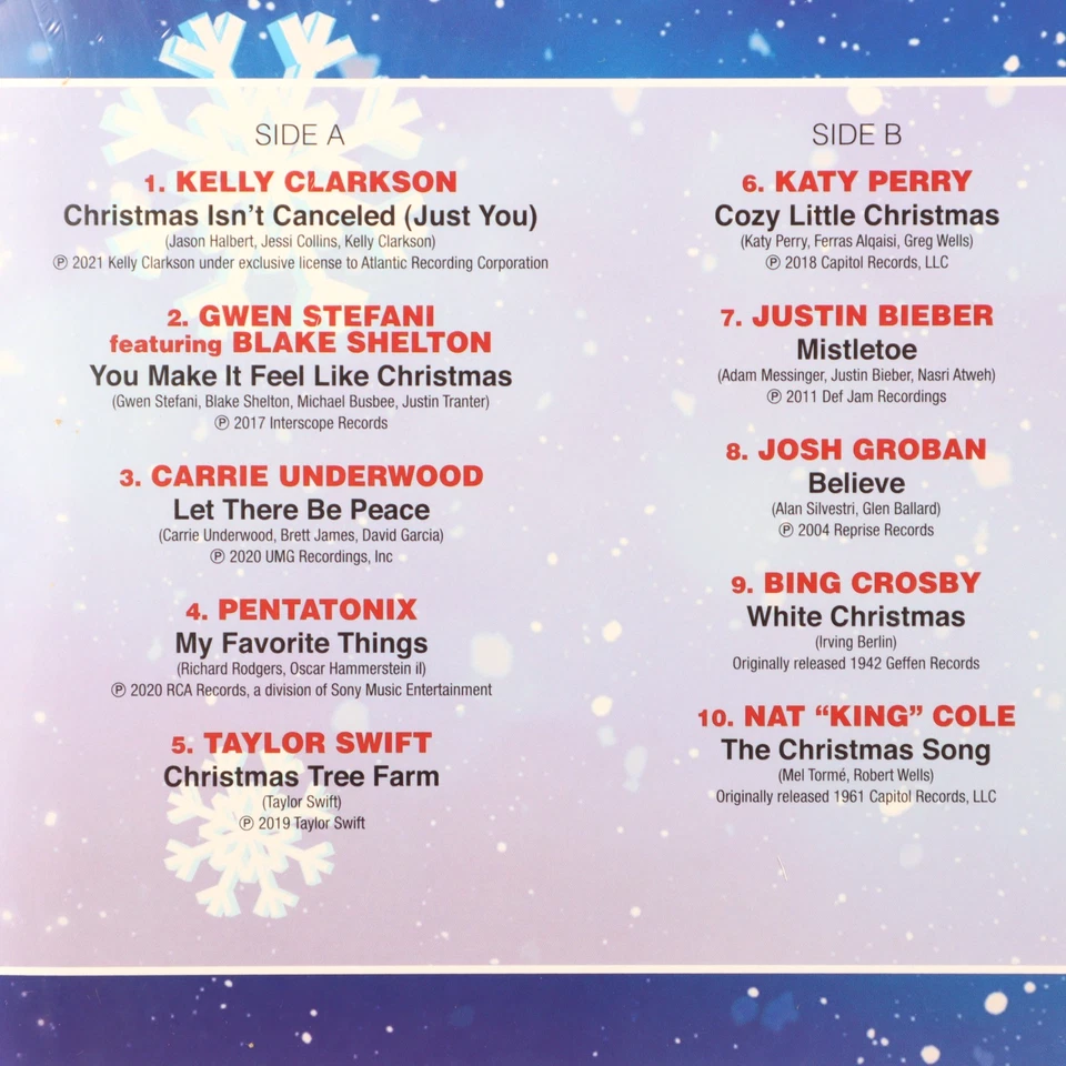 Now That’s What I Call A Wonderful Christmas 2 LP Candy Floss Vinyl 2022 Sealed - Image 4 of 4