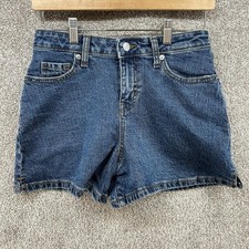 Wild Fable Women's Shorts Size 2R Blue Denim High Rise Front Button