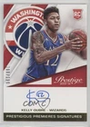 2015 Prestige Prestigious Premieres Signatures Kelly Oubre Jr Rookie Auto RC 6zn