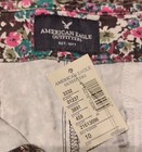 NWT American Eagle Women's Size 10 Floral Midi Shorts Button Front MSRP $54 — photo 6