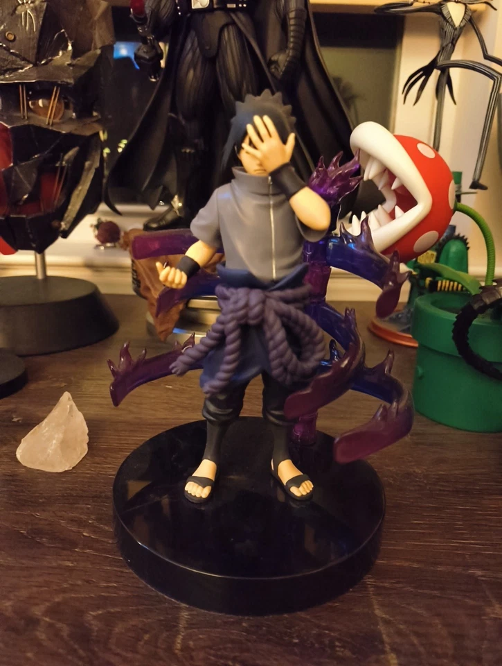 Figura de acción Sasuke Uchiha Susanoo Naruto Shippuden modelo estatua Foto 3 de 4