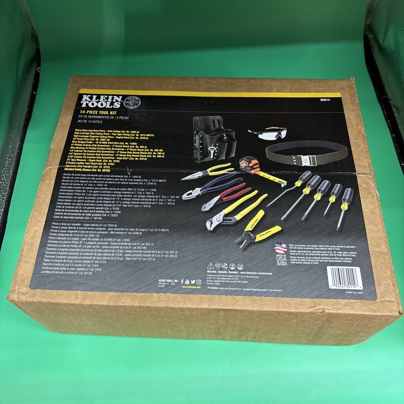 Klein Tools 80014 Tool Kit, 14-Piece Brand New