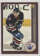2002-03 Topps Factory Set Gold Foil Ales Hemsky #337 7ez