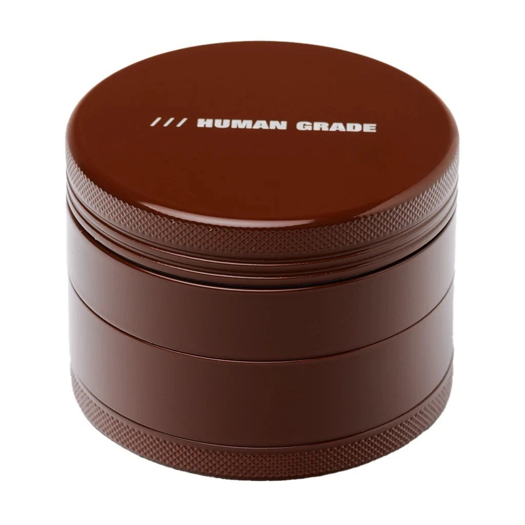 Human Grade 2.5" (63mm) Premium Aluminum Hand Grinder 4C Herb Spice Tobacco Red
Opens in a new windo