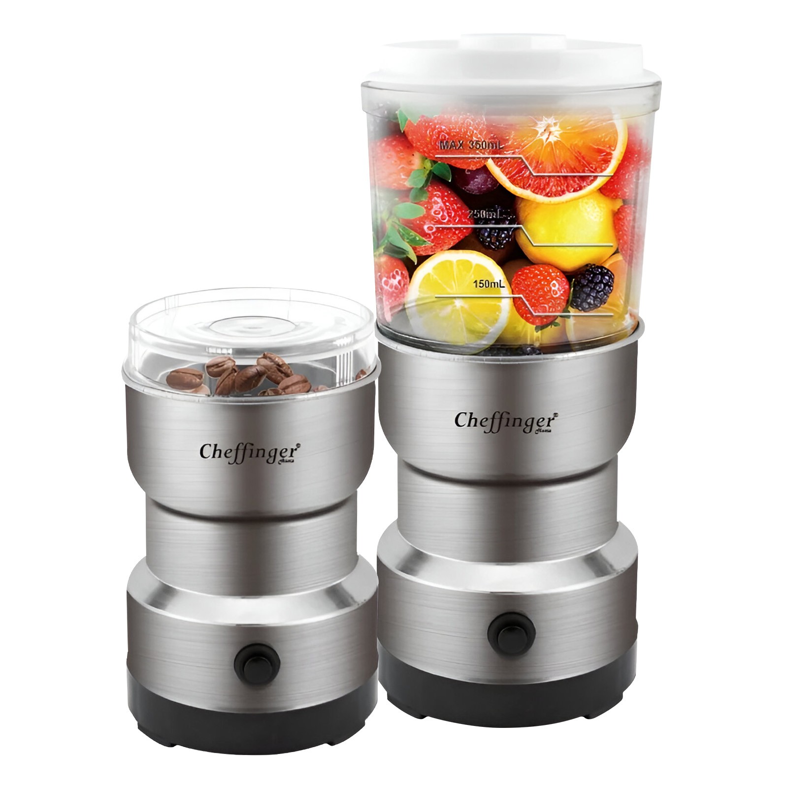Mini blender 300W avec moulin à café en acier inoxydable pour cuisine