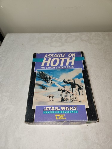 Vintage 1988 Star Wars: Assault On Hoth Brettspiel nur Box und Einsatz/Tablett - Bild 1 von 6