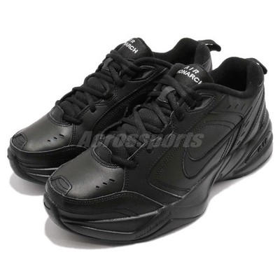 Nike Air Monarch IV 4 Triple Black Daddy Chunky Shoes Retro Sneakers 415445-001