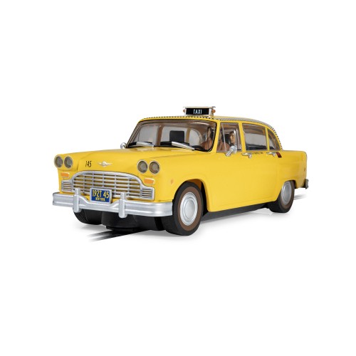 Miniature Scalextric Checker Taxi Cab James Bond Collection Haute Précision