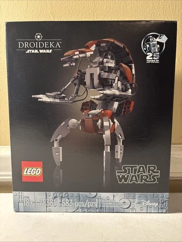 LEGO Star Wars Droideka 25th Anniversary Building Set 75381  New Factory Sealed