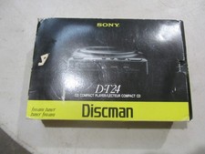 Sony Discman D-T24 Portable CD Player USED IN BOX CG 