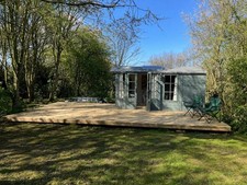 used wood decking boards approximately 36 sq meters