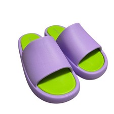 Beach Slides by J/Slides Squish Lilac Mint EVA Foam Platform Sandals Womens 9M
